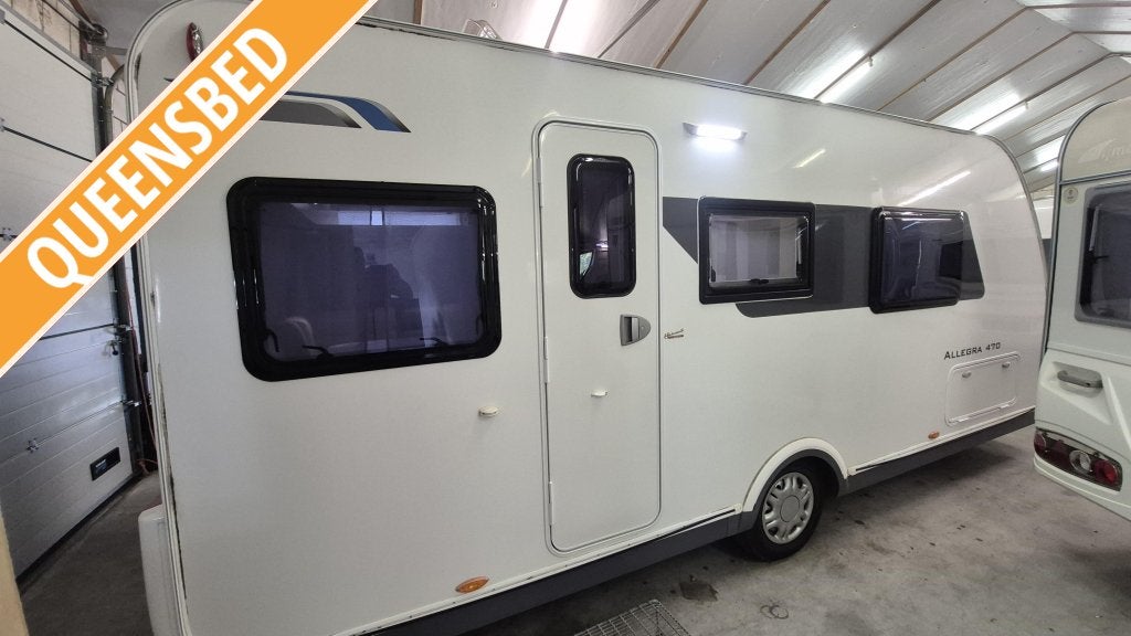 Caravelair Allegra 470 Queensbed, Rondzit, Bedrijf, 4 tot 5 meter, Overige typen