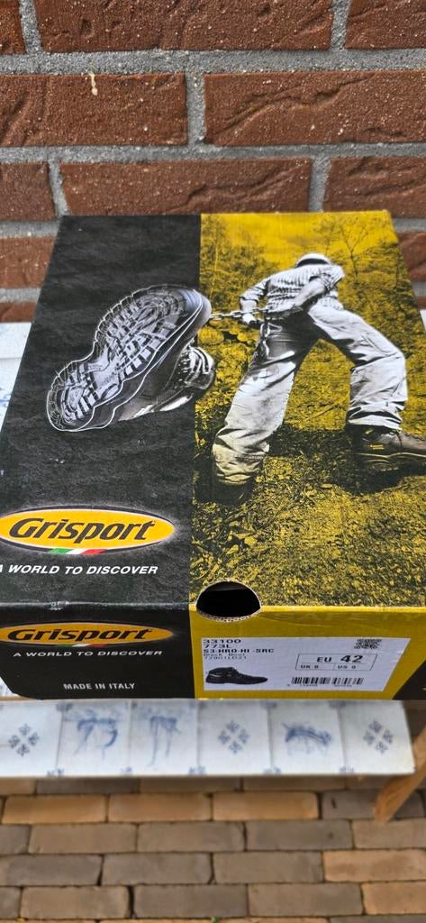 Grisport 773L Werkschoenen Maat 42 Nieuw in Doos, Kleding | Heren, Schoenen, Grisport, Zwart, Nieuw, Ophalen of Verzenden