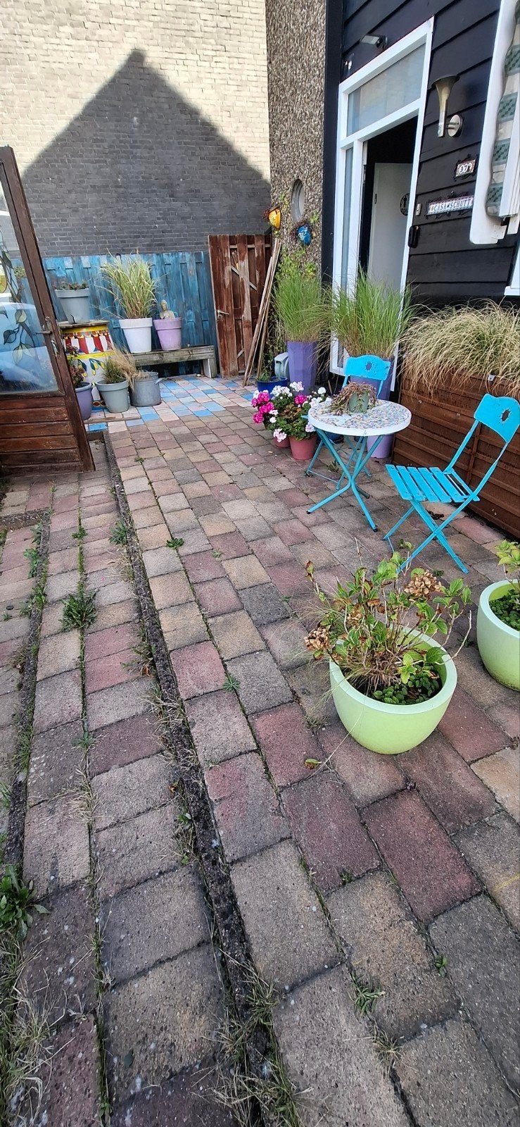 Gebruikte Klinkers - Terrasbestrating 20x30 cm, Ophalen, Gebruikt, Klinkers, 10 m² of meer