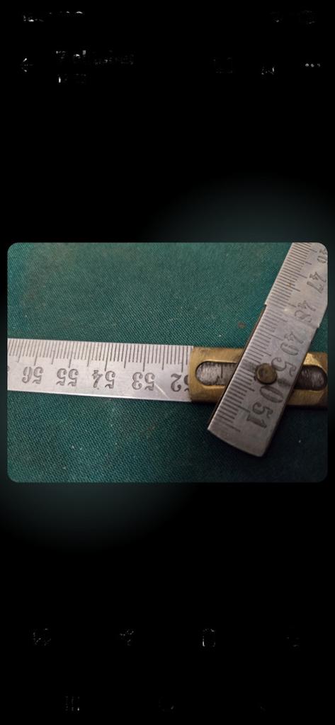 duimstok vintage aluminium, Ophalen of Verzenden, 'T Olde Gre-j, Info@toldegrej.nl, Endepoelstraat 20f Didam