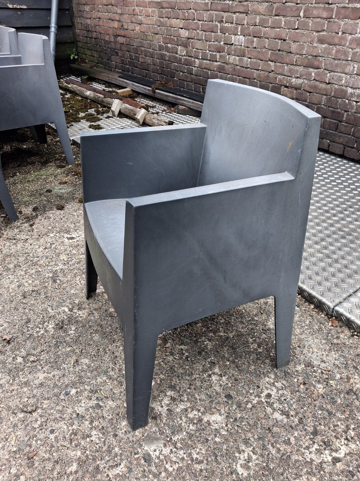 6 Philippe Starck Driade kuipstoelen, Ophalen, Kunststof