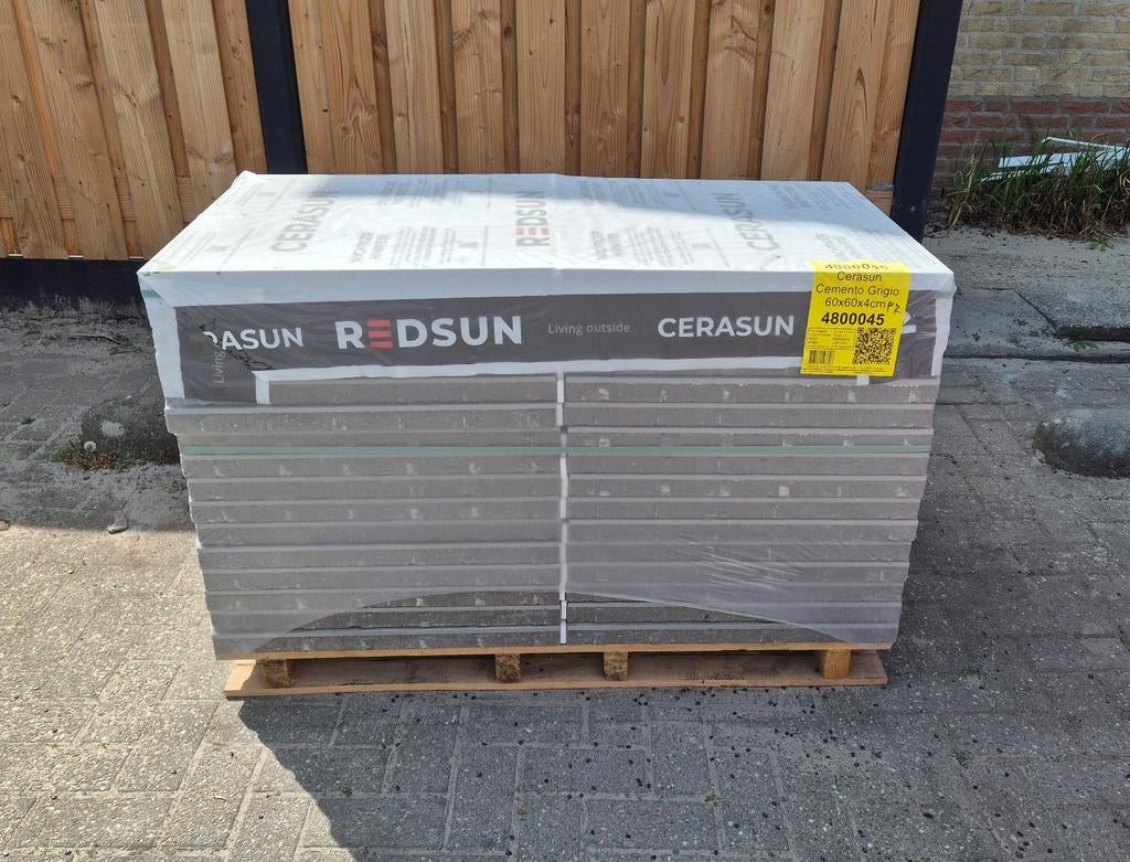 Pallet keramische tegels 60x60x4, Ophalen, Nieuw, Overige typen