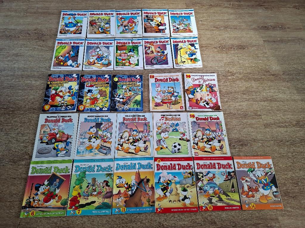 Donald Duck albums De Grappigste avonturen van Donald Duck, Meerdere stripboeken, Ophalen of Verzenden, Gelezen