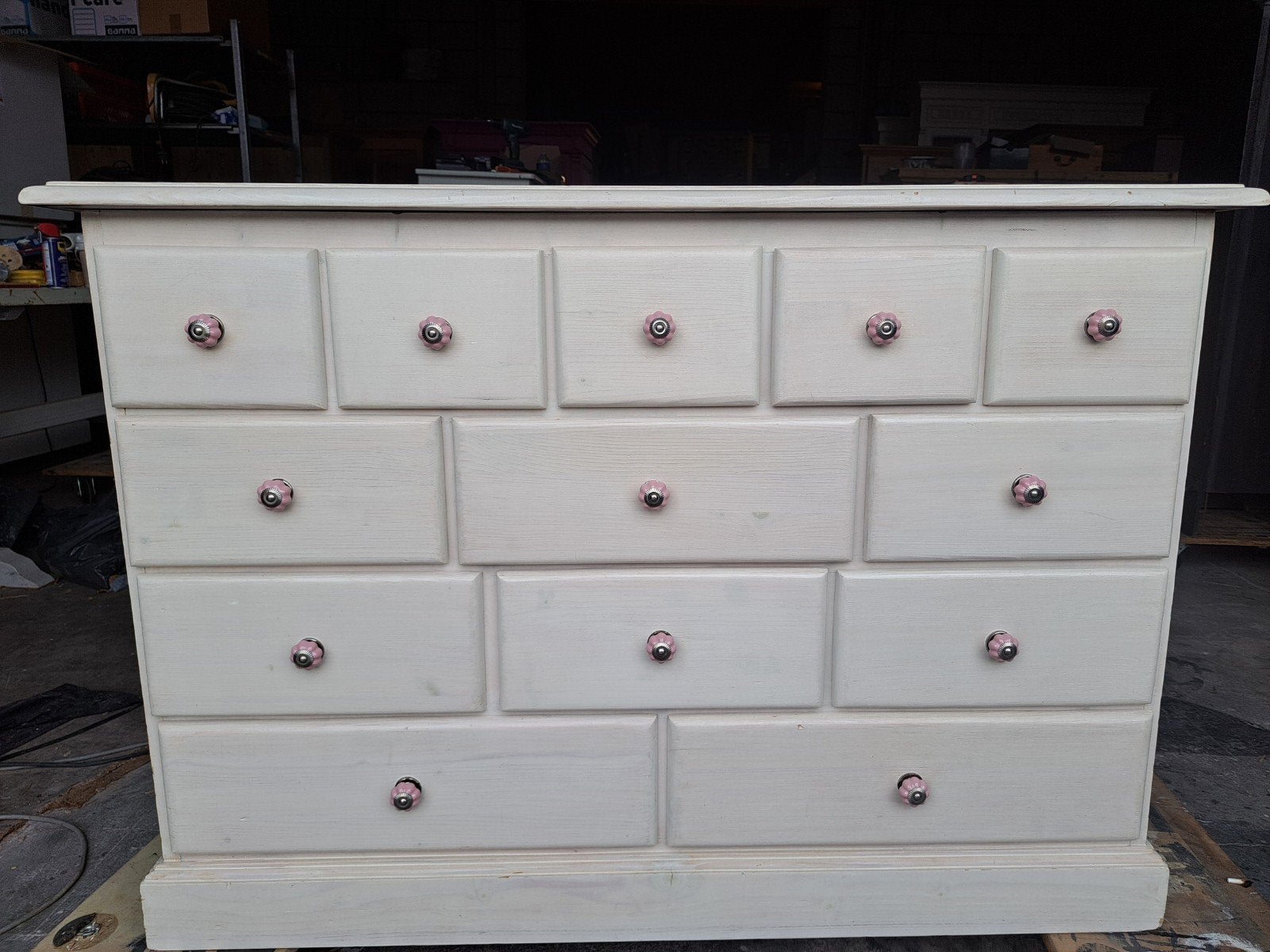 grenen ladekast commode 13 lades, R.kooij65@gmail.com, Gebruikt, 100 tot 150 cm, 5 laden of meer