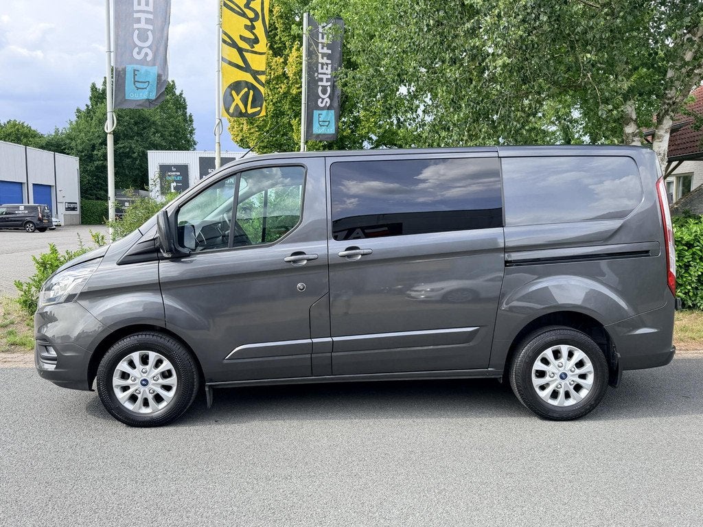Ford Transit Custom 2.0 TDCI L1H1 DC 130PK Automaat•Leder, Euro 6, 4 cilinders, Bedrijf, Diesel