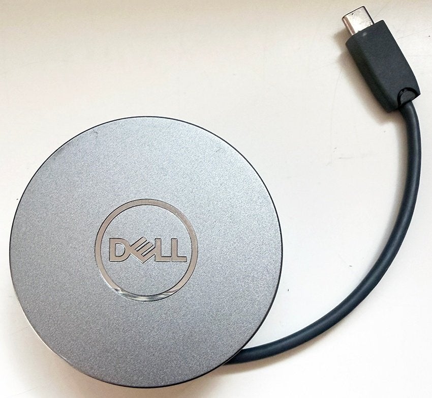 Dell 7-in-1 USB-C multiport adapter – DA310, Computers en Software, Dockingstations, Ophalen, Laptop, Refurbished, Dell