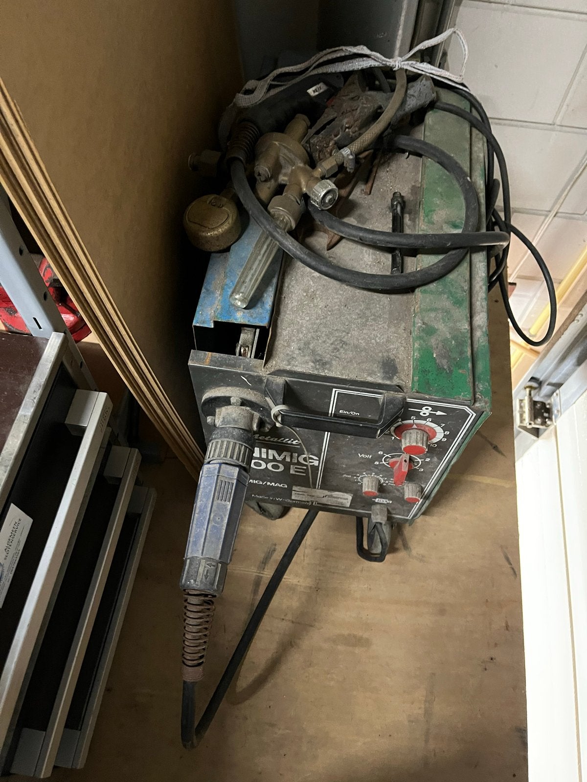 Metallit MINIMIG 1600 E Lasapparaat MIG/MAG, Ophalen of Verzenden, Gebruikt, Minder dan 150 ampère, Co2