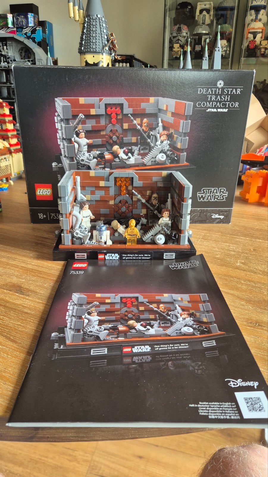 Lego StarWars 75339 Death Star Trash Compacter, Kinderen en Baby's, Speelgoed | Duplo en Lego, Zo goed als nieuw, Lego, Complete set