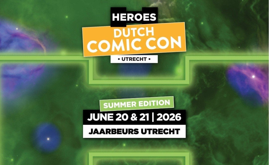 Heroes Dutch Comic con Zondag ticket, Eén persoon
