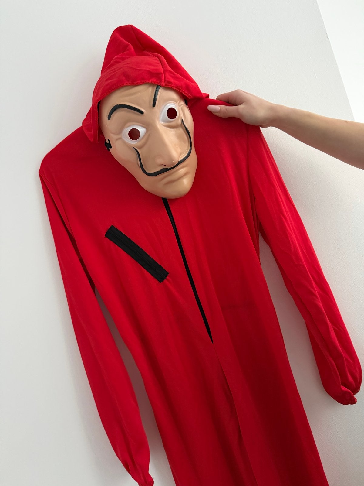 La Casa De Papel Pak - Overall Outfit met Masker, Ophalen of Verzenden, Gebruikt, Pak of Jurk