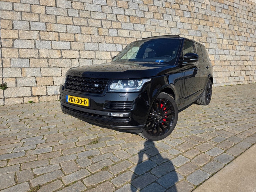 Land rover RANGE ROVER Vogue 4.4 SDV8 Black on Black, massag, Auto's, Bestelauto's, Automaat, Land Rover, Huisgarantie, Met garantie (alle)