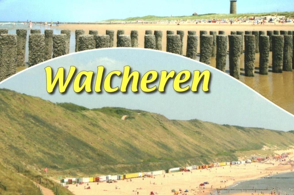 802042 Walcheren Zeeland Gelopen met postzegel, Ophalen of Verzenden, 1980 tot heden, Gelopen, Zeeland