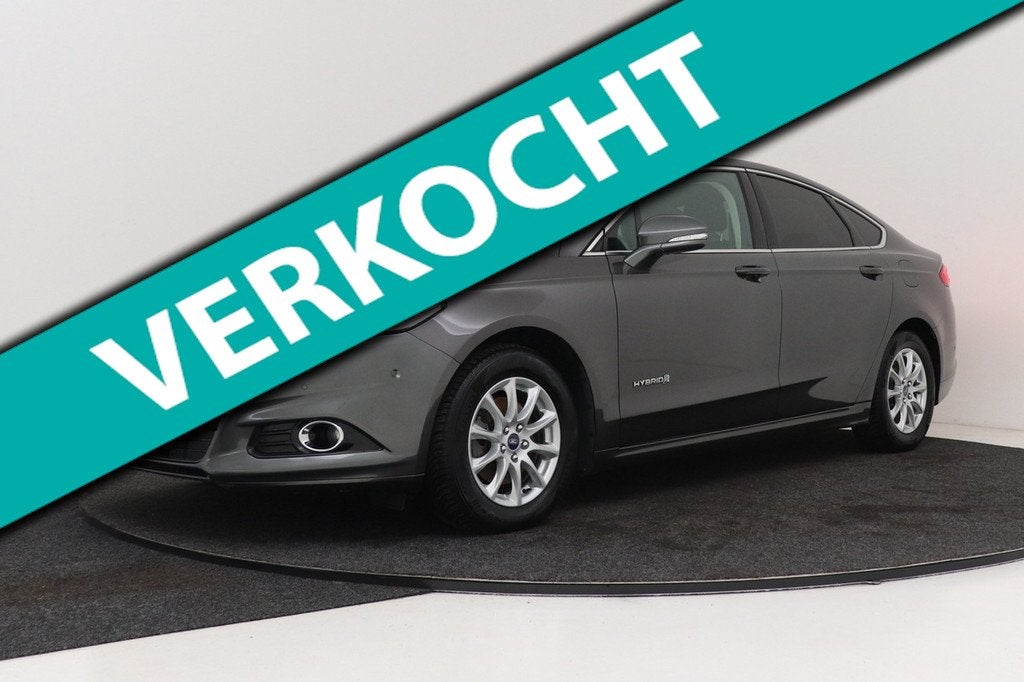 Ford Mondeo 2.0 IVCT HEV Titanium X | Trekhaak | Org NL | Ca, Auto's, Ford, Stof, Gebruikt, 4 cilinders, Mondeo