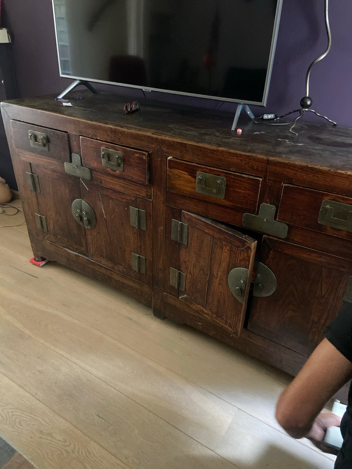 Antiek Chinees Dressoir/Sideboard - Massief Hout, Ophalen of Verzenden