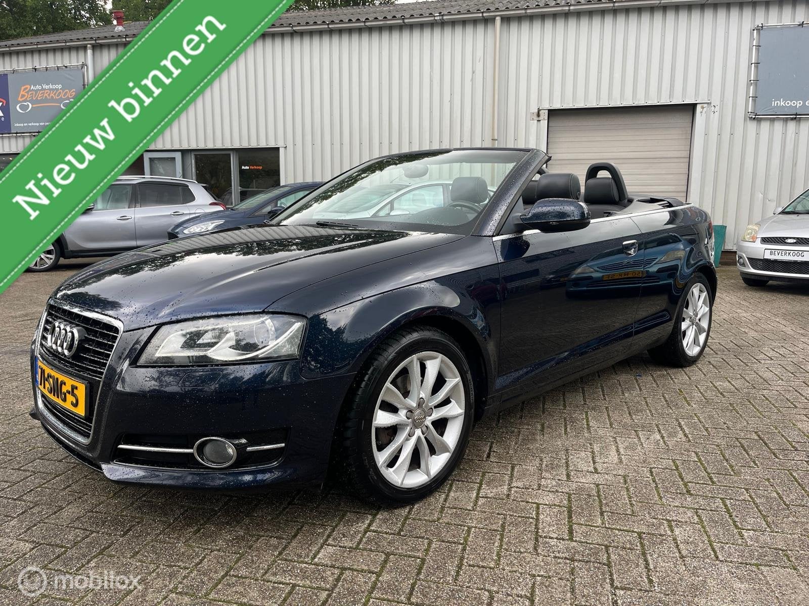 Audi A3 Cabriolet 1.8 TFSI Ambition Pro Line S, Auto's, Audi, Euro 5, Gebruikt, Beige, 4 cilinders