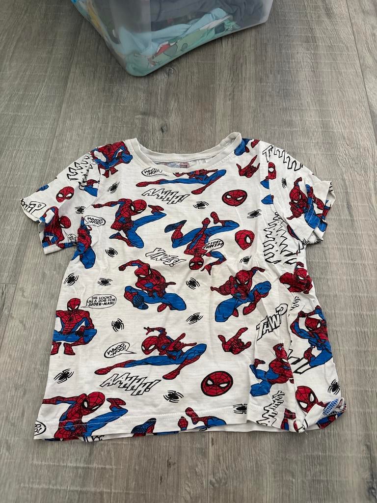 Spiderman shirt maat 116, Ophalen of Verzenden, Gebruikt, Jongen, Shirt of Longsleeve