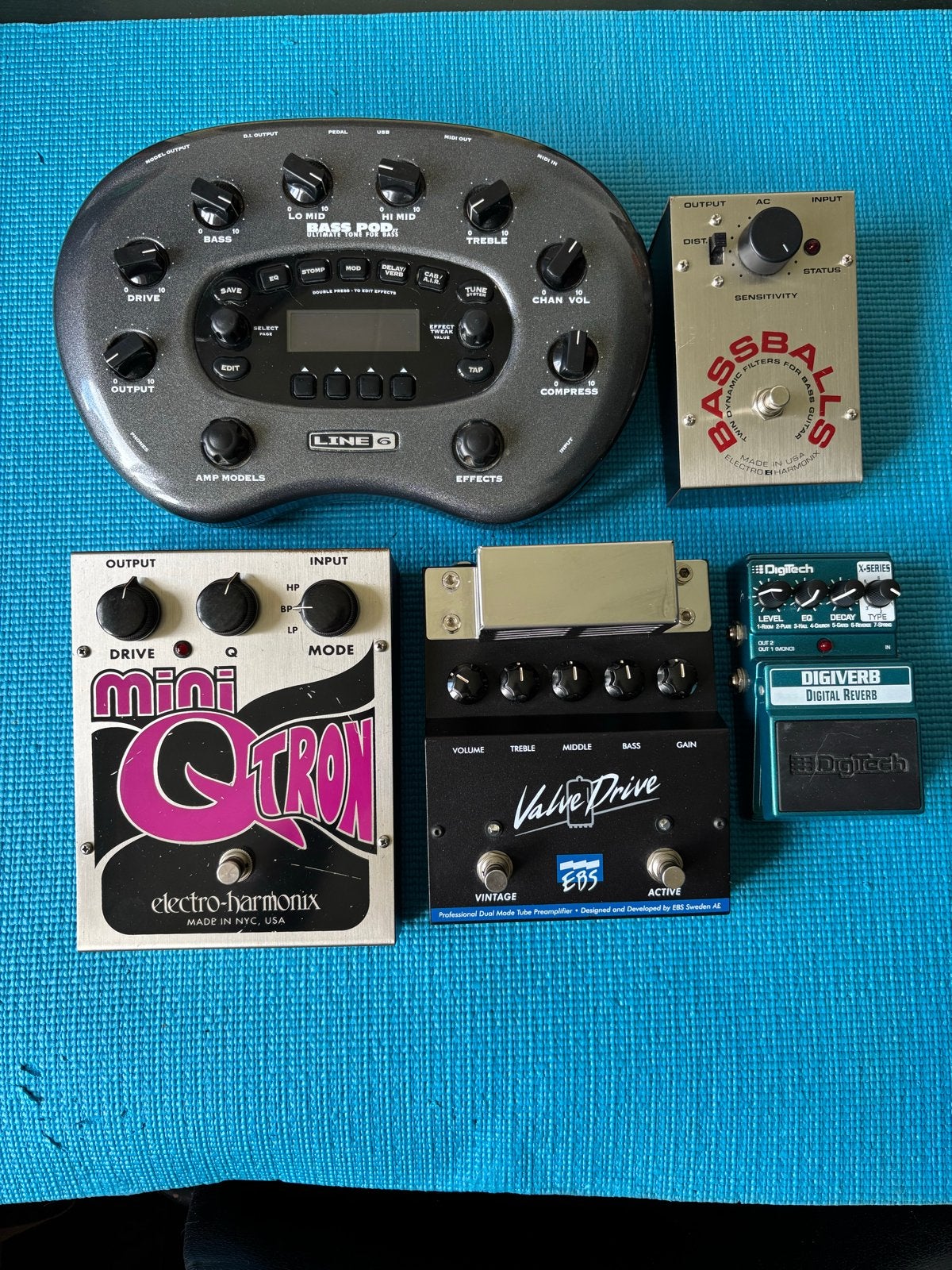 Bas- en gitaarpedalen, Verzenden, Gebruikt, Multi-effect