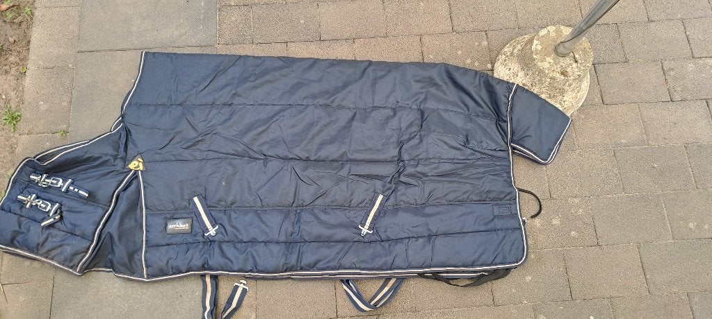 Staldeken Epplejeck 205cm, Dieren en Toebehoren, Full (L), 200 g, Ophalen of Verzenden, Zo goed als nieuw