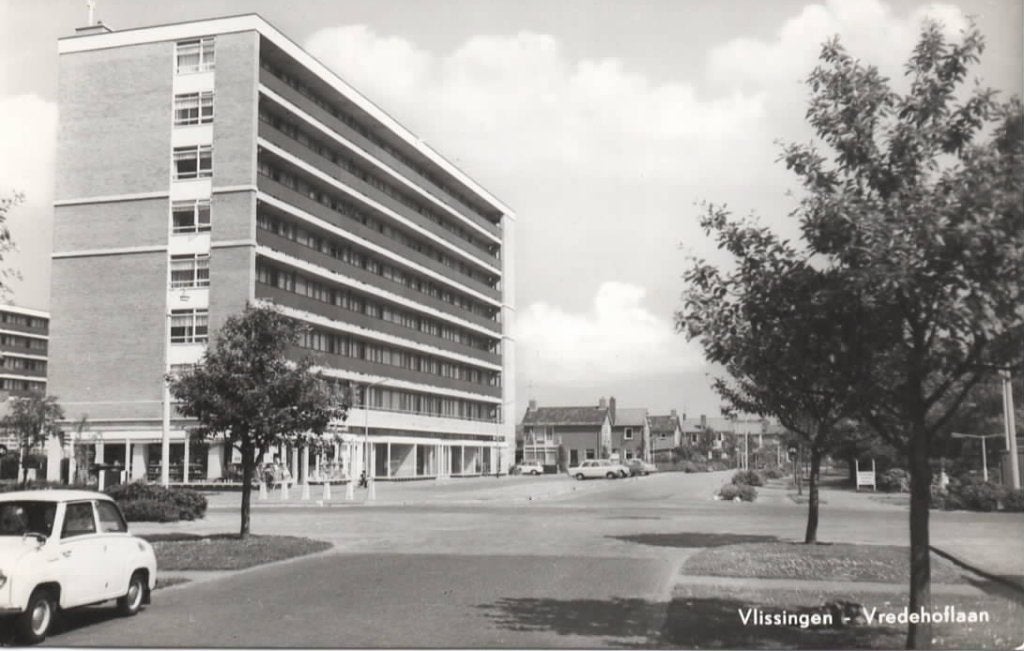 Vlissingen Vredehoflaan, Verzenden, 1960 tot 1980, Ongelopen, Zeeland