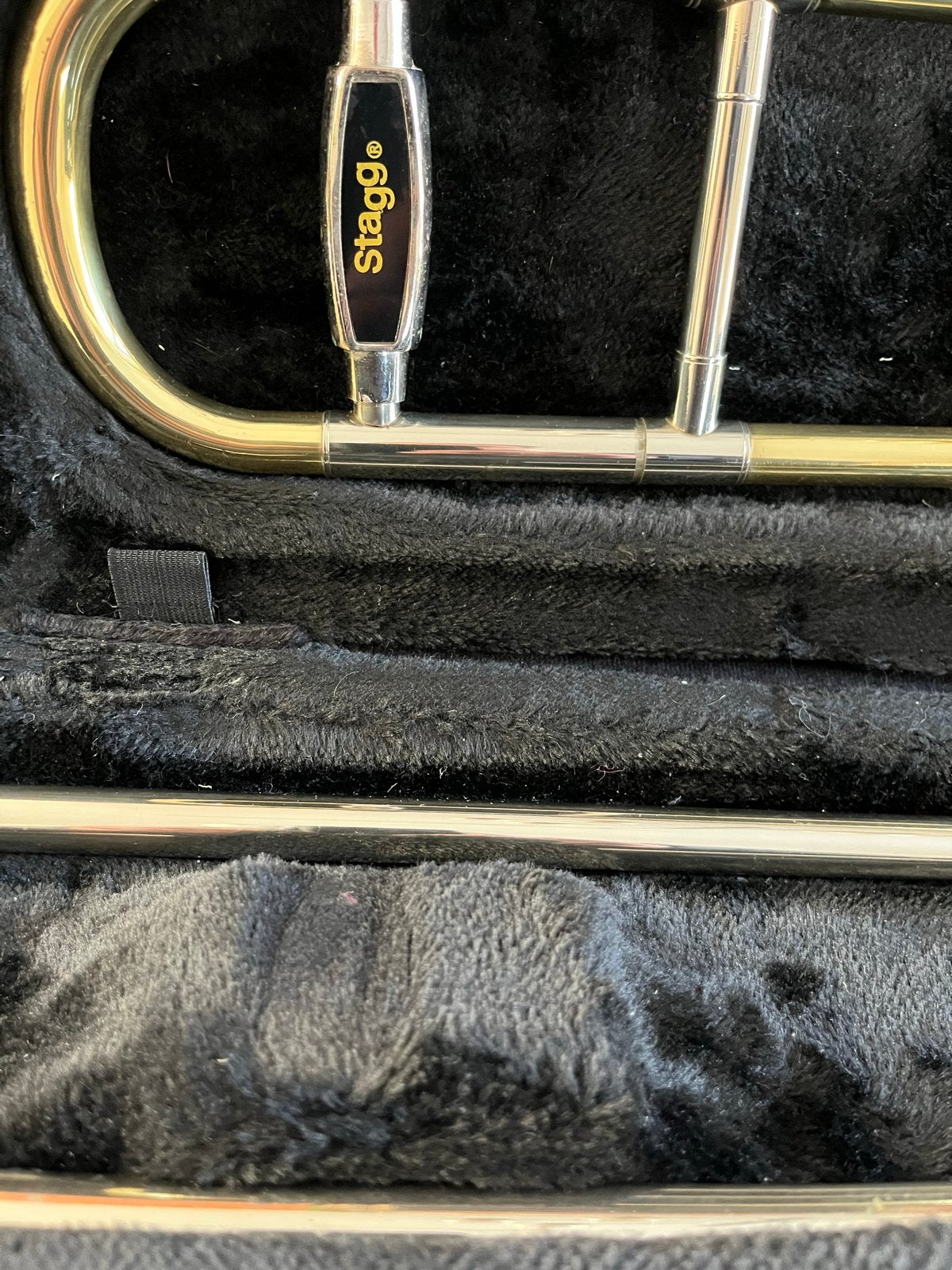 Stagg Trombone met Koffer - Zo goed als nieuw, Ophalen of Verzenden, Zo goed als nieuw, Overige typen, Met koffer