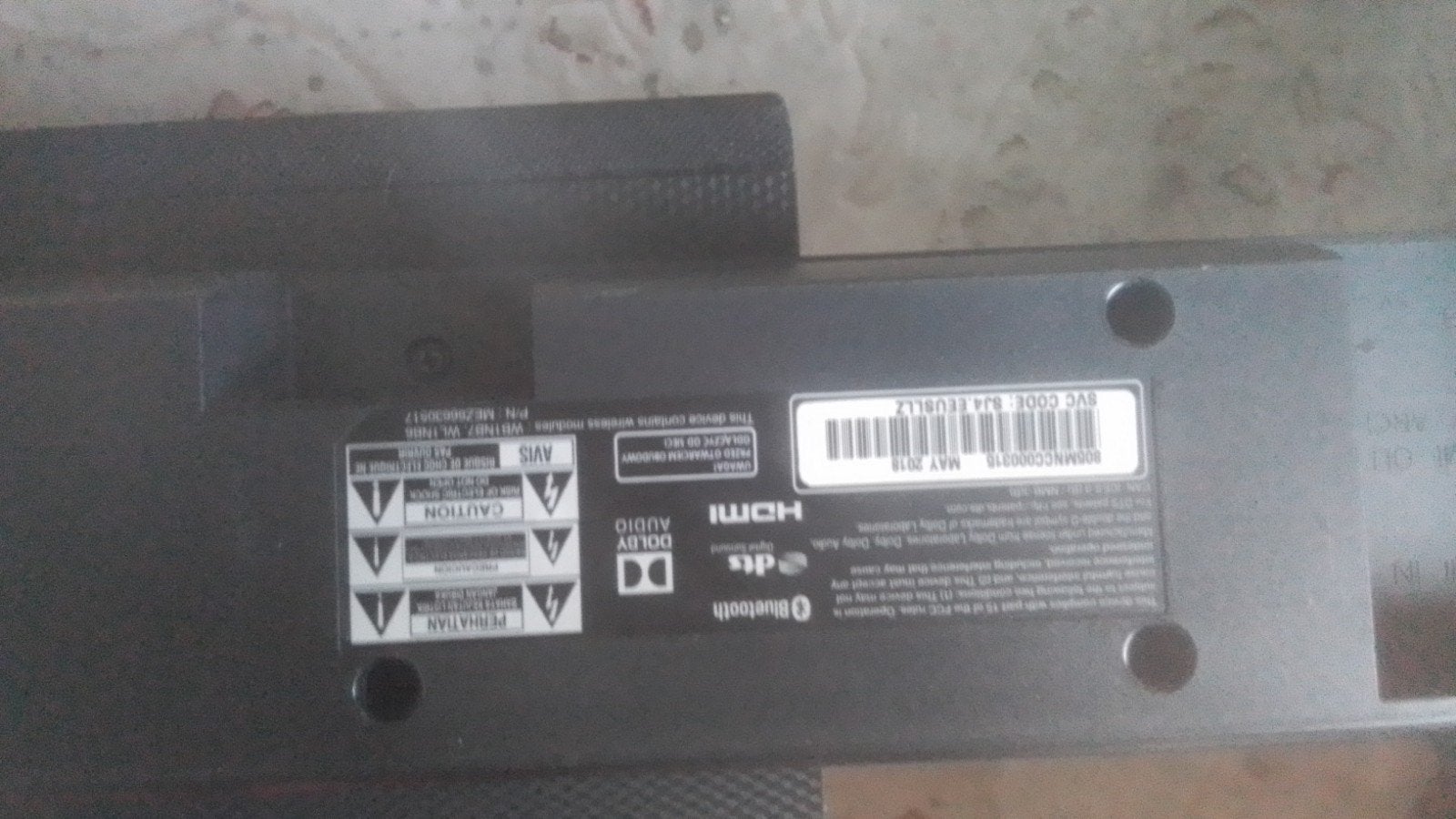 LG SOUNDBAR EN SPEAKER Bluetooth, Ophalen