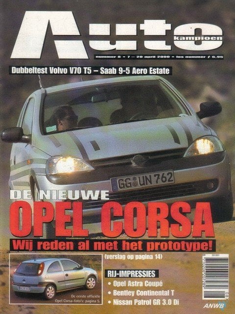 Autokampioen 8 2000 : Saab 9-5 Aero Estate - Volvo V70 T5, Boeken, Ophalen of Verzenden, Gelezen, Algemeen