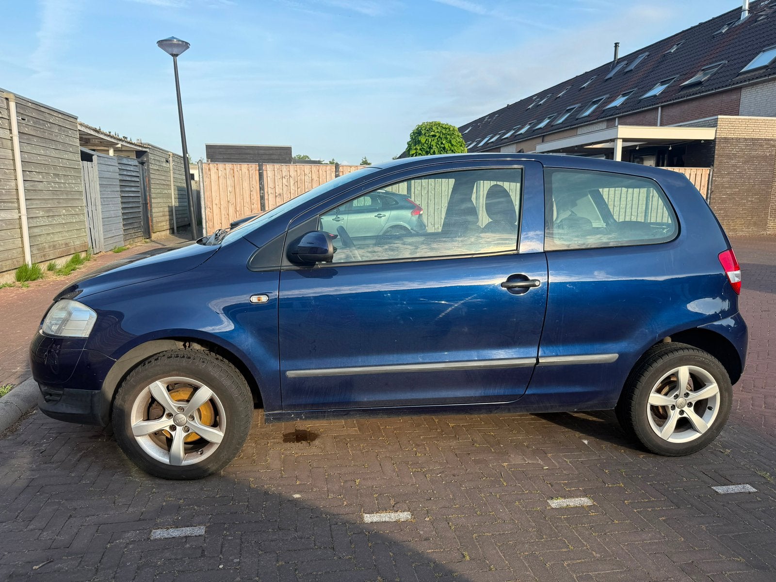 Volkswagen Fox 1.4 55KW 2006 Blauw, Auto's, Voorwielaandrijving, 15 km/l, 4 cilinders, Origineel Nederlands