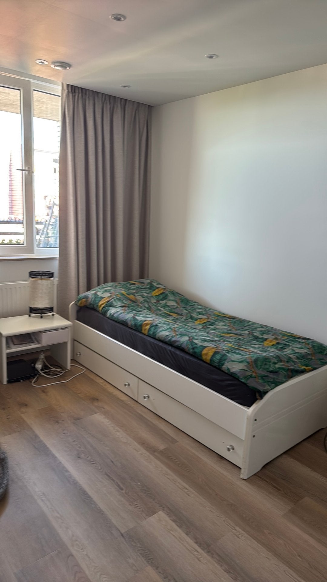 Auping bed 90x200, Ophalen, Gebruikt, Eenpersoons