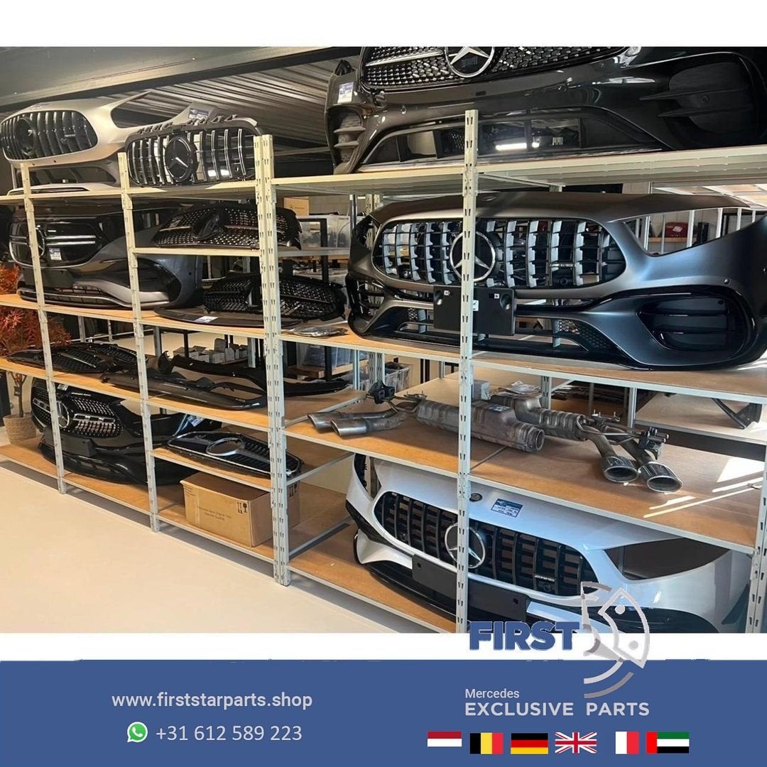 W177 Zijscherm Mercedes A Klasse Voorscherm links 2019 grijs, Gebruikt, -, Links, Ophalen of Verzenden