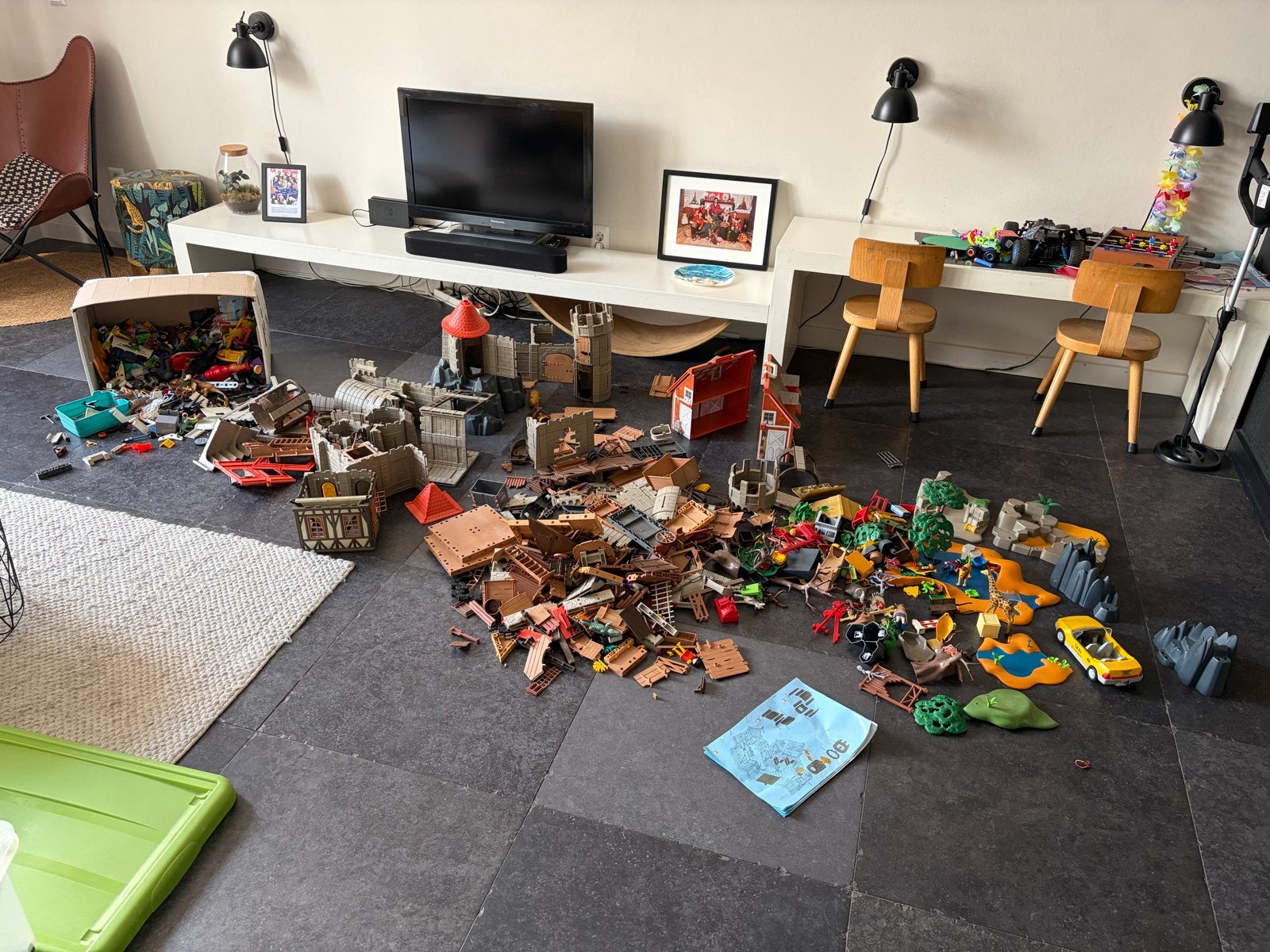 Grote Playmobil Kasteel en Piraten set met extra's, Ophalen, Gebruikt, Complete set, Historisch