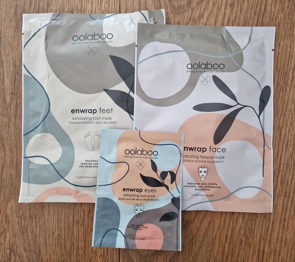 Nieuw! Oolaboo gezichtsmasker set twv 39,95 nu voor 10,-., Ophalen of Verzenden, Nieuw