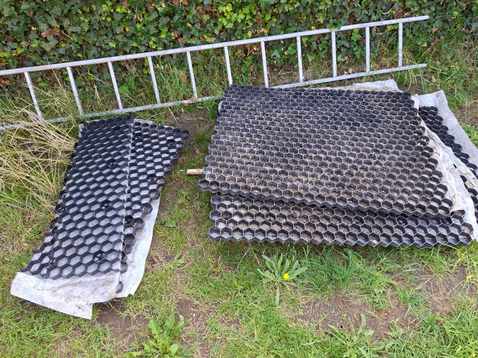 Grindmatten met worteldoek, Ophalen, Steen of Klei, 15 m² of meer, Dakpannen