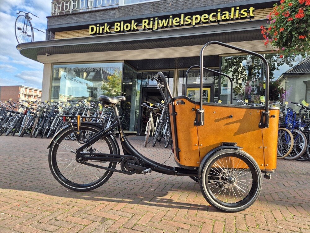 Vogue Superior Deluxe E-bakfiets NIEUWE ACCU 1042km! 6 mnd g, Fietsen en Brommers, Niet ingevuld, Zo goed als nieuw, Niet ingevuld