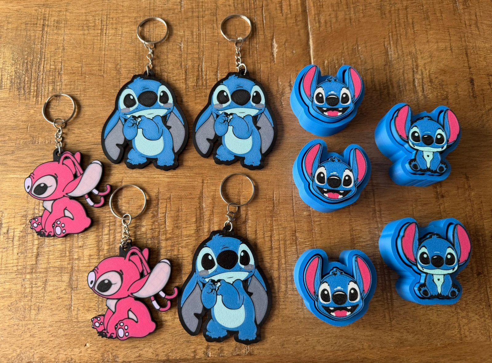 Stitch & Angel fidget clickers en sleutelhangers Op=Op, Ophalen of Verzenden, Nieuw, Jongen of Meisje