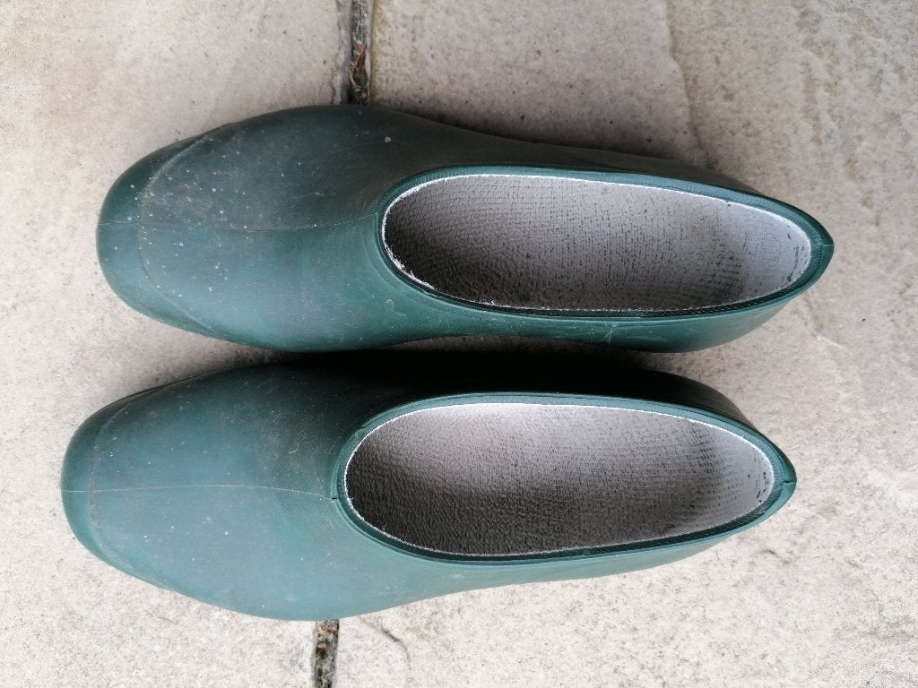 rubber tuinschoenen maat 38, Ophalen of Verzenden, Zo goed als nieuw, Laarzen