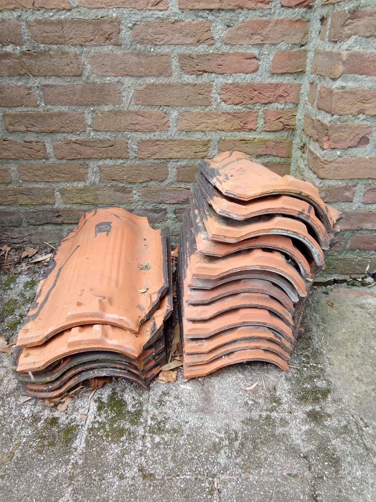 Dakpannen, Doe-het-zelf en Verbouw, Dakpannen en Dakbedekking, Ophalen, Steen of Klei, Minder dan 5 m², Dakpannen