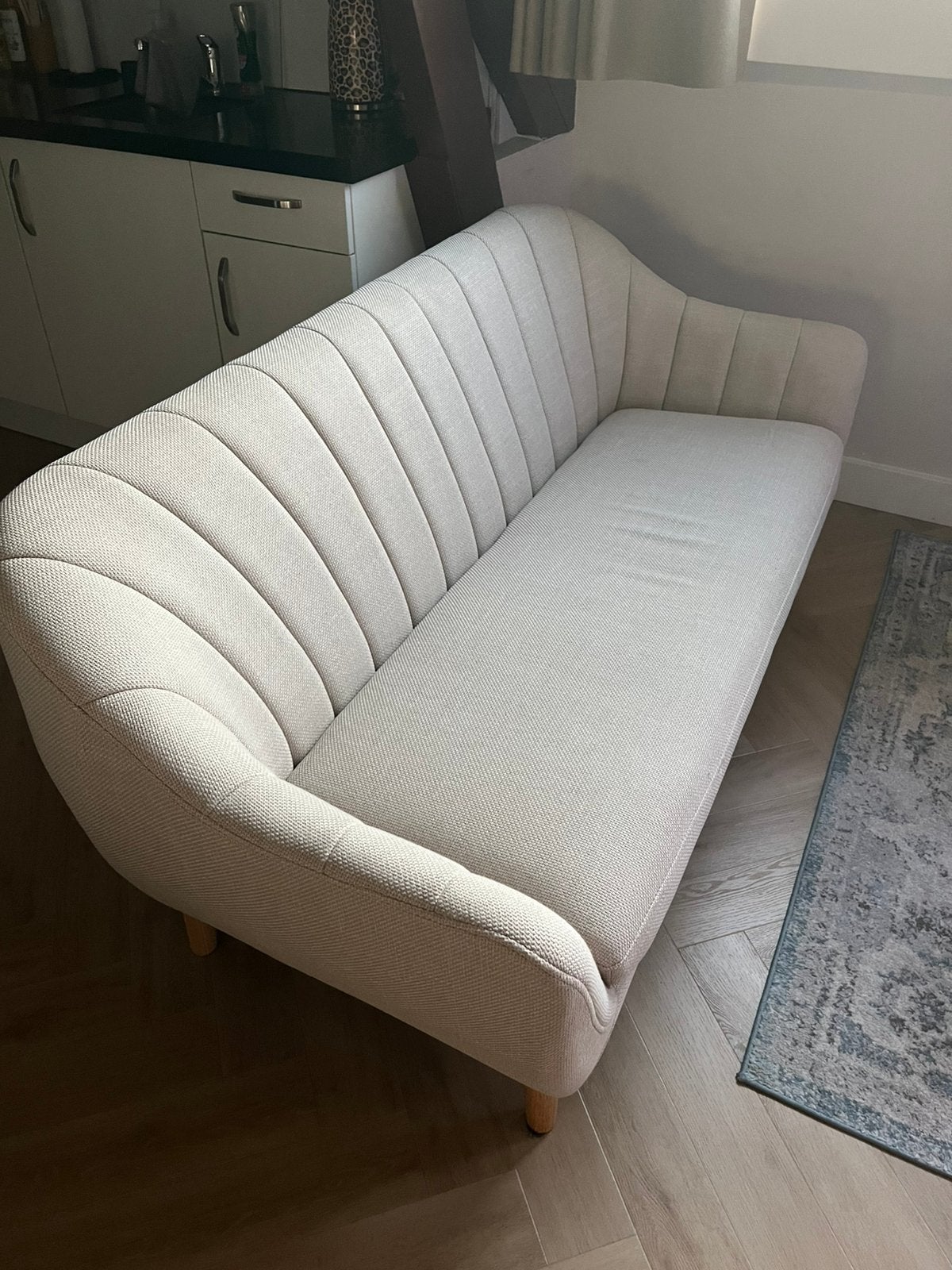 Jysk bank EGEDAL, Huis en Inrichting, Ophalen, 150 tot 200 cm, Tweepersoons, 75 tot 100 cm