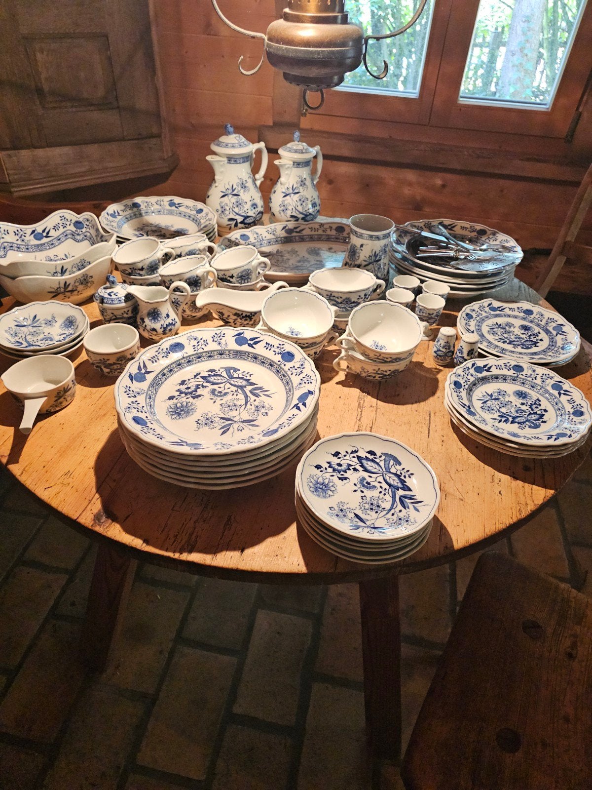 Hutschenreuther servies 80+ delig, Antiek en Kunst, Ophalen of Verzenden