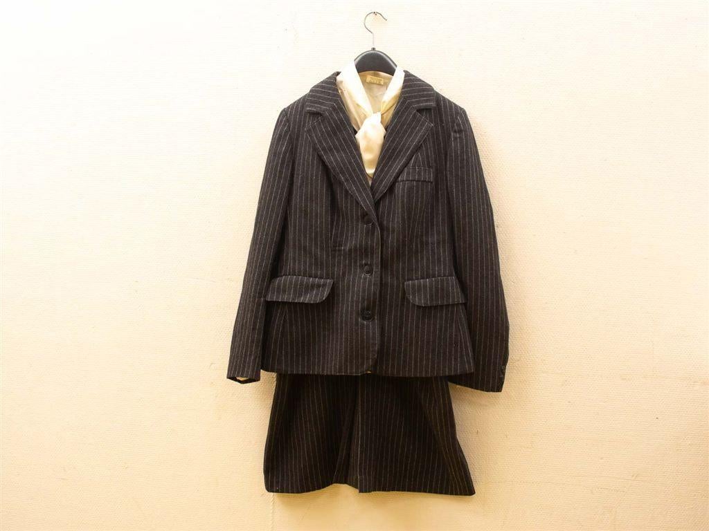 Denise Daecy mantelpakje 36385, Kleding | Dames, Ophalen of Verzenden, Gedragen, Maat 42/44 (L), Zwart