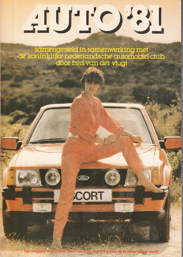 Auto’81 – Fred van der Vlugt, Verzamelen, Ophalen of Verzenden, Gebruikt, Auto's