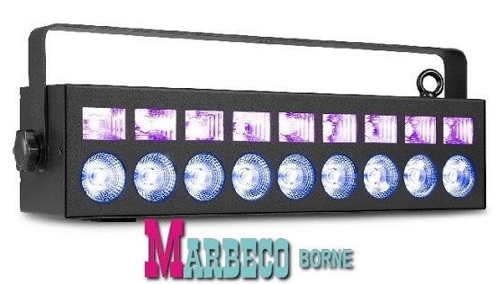 LED Bar 2-in-1 effect RGBW, UV, Strobo, DMX, Muziek gest, Geluidgestuurd, Nieuw, Info@marbeco.nl, BeamZ