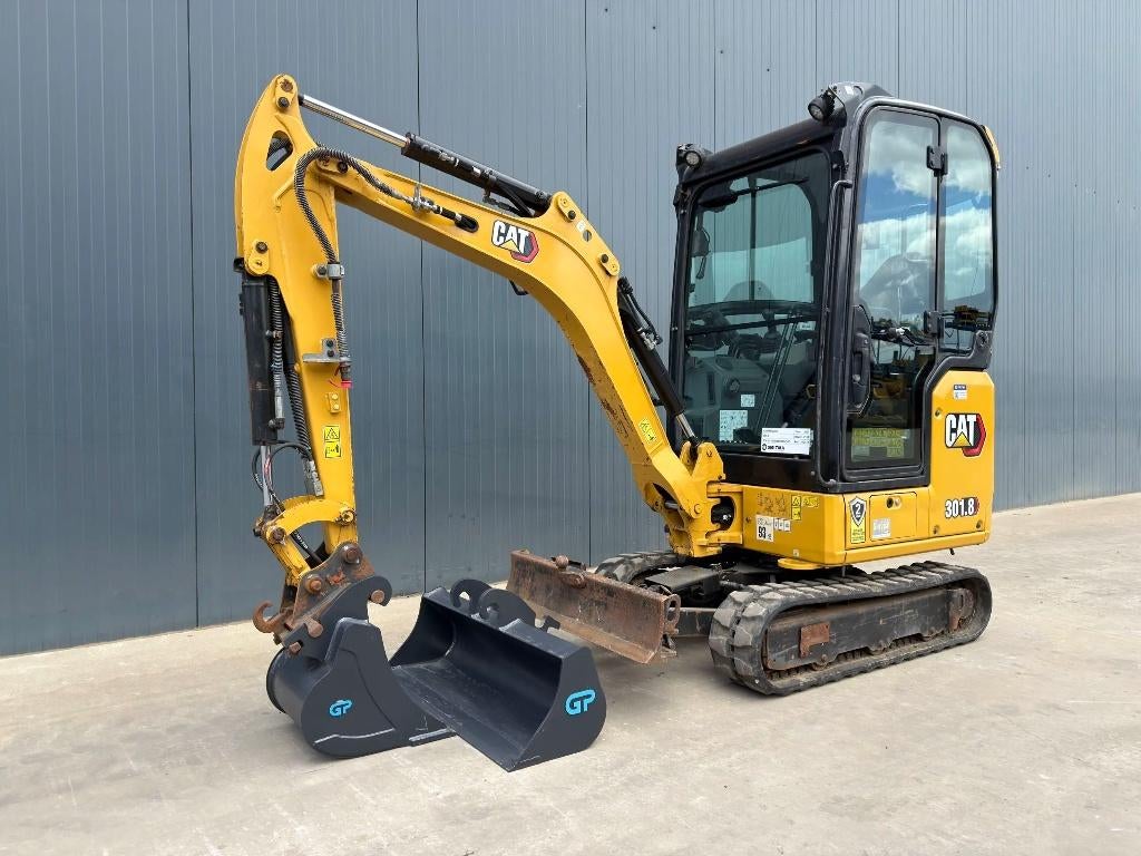 Caterpillar 301.8 | 2021 |  CW05 + 2x NEW bucket, Ophalen, Graafmachine