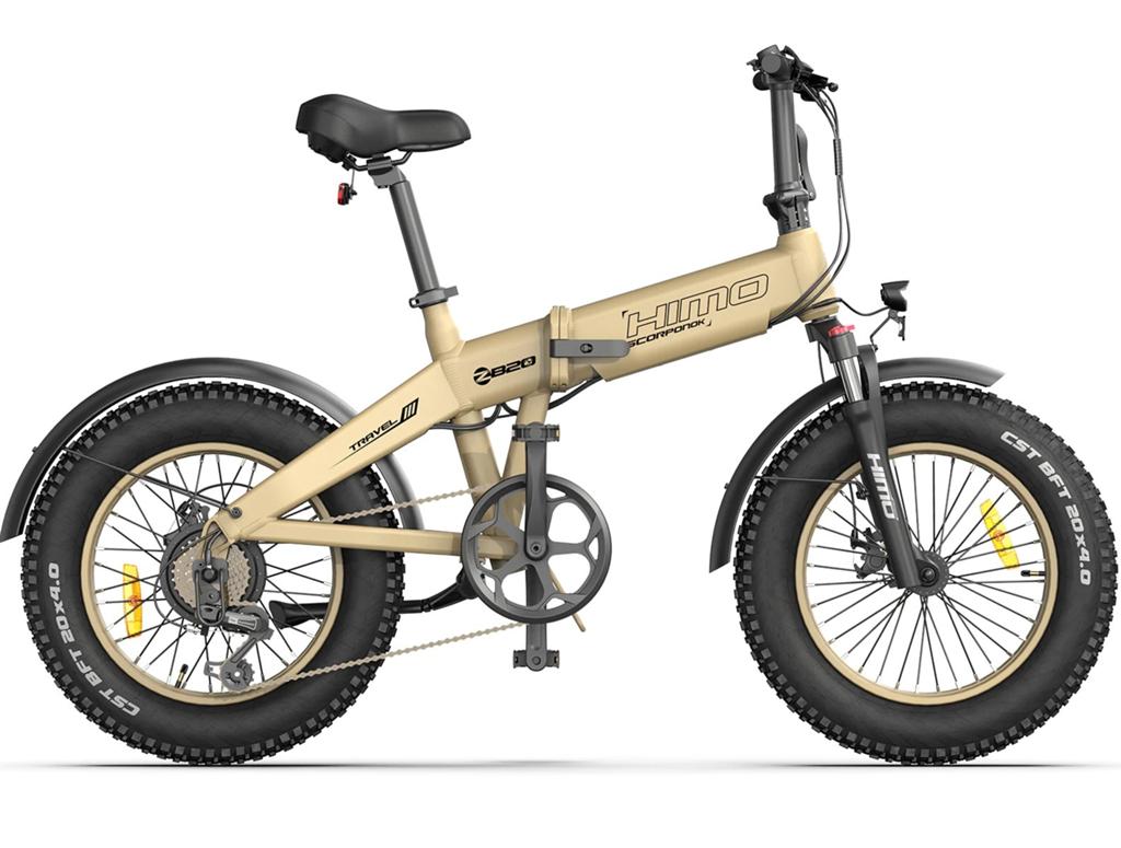HIMO ZB20 max Fatbike - Opvouwbare elektrische fiets, Gebruikt, Minder dan 47 cm, 30 tot 50 km per accu, Ophalen