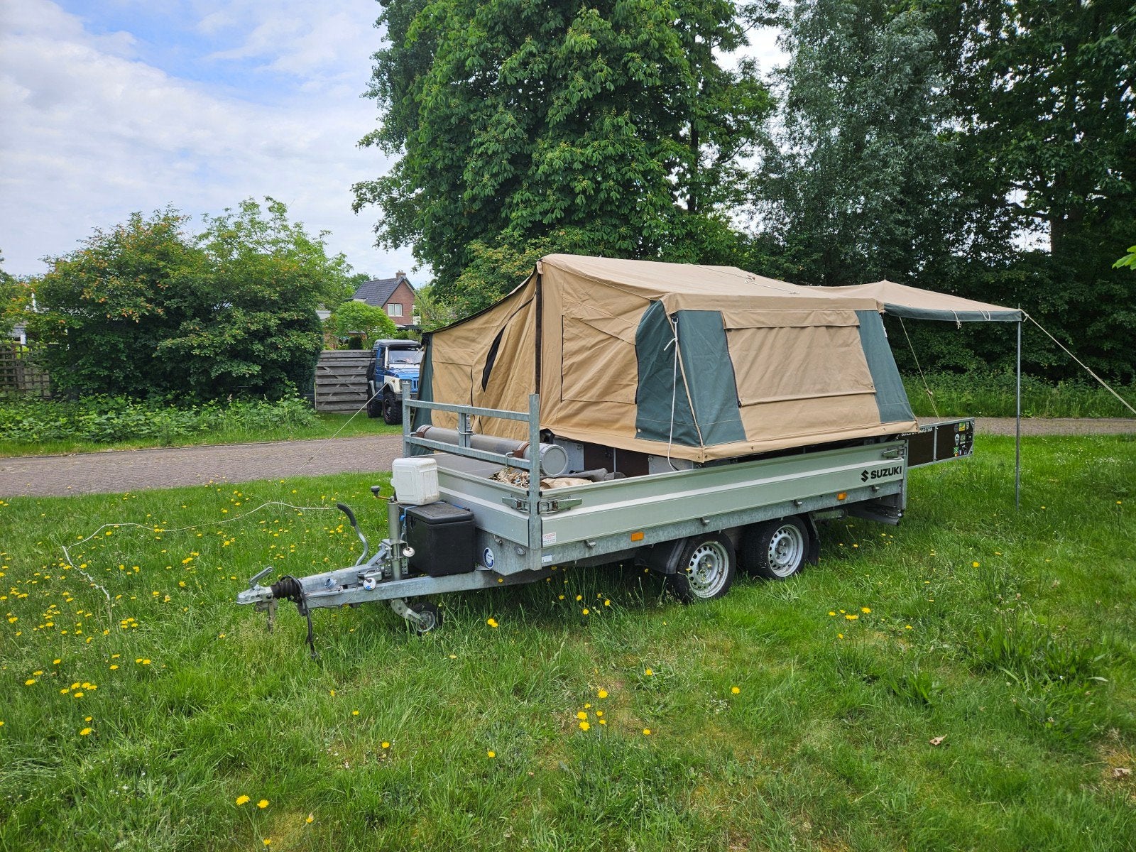 Relax tenttrailer. Ook als aanhanger te gebruiken, Ophalen, Meerkleurig, Tot en met 4, Overige merken