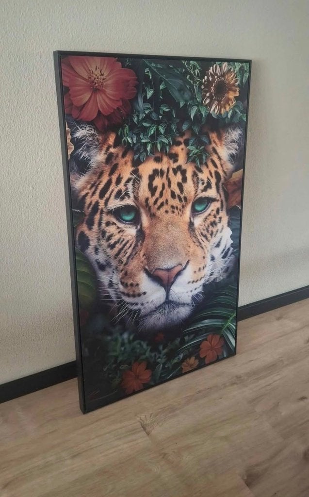 Canvas cheetah, Ophalen, Zo goed als nieuw, 50 tot 75 cm, Overige typen