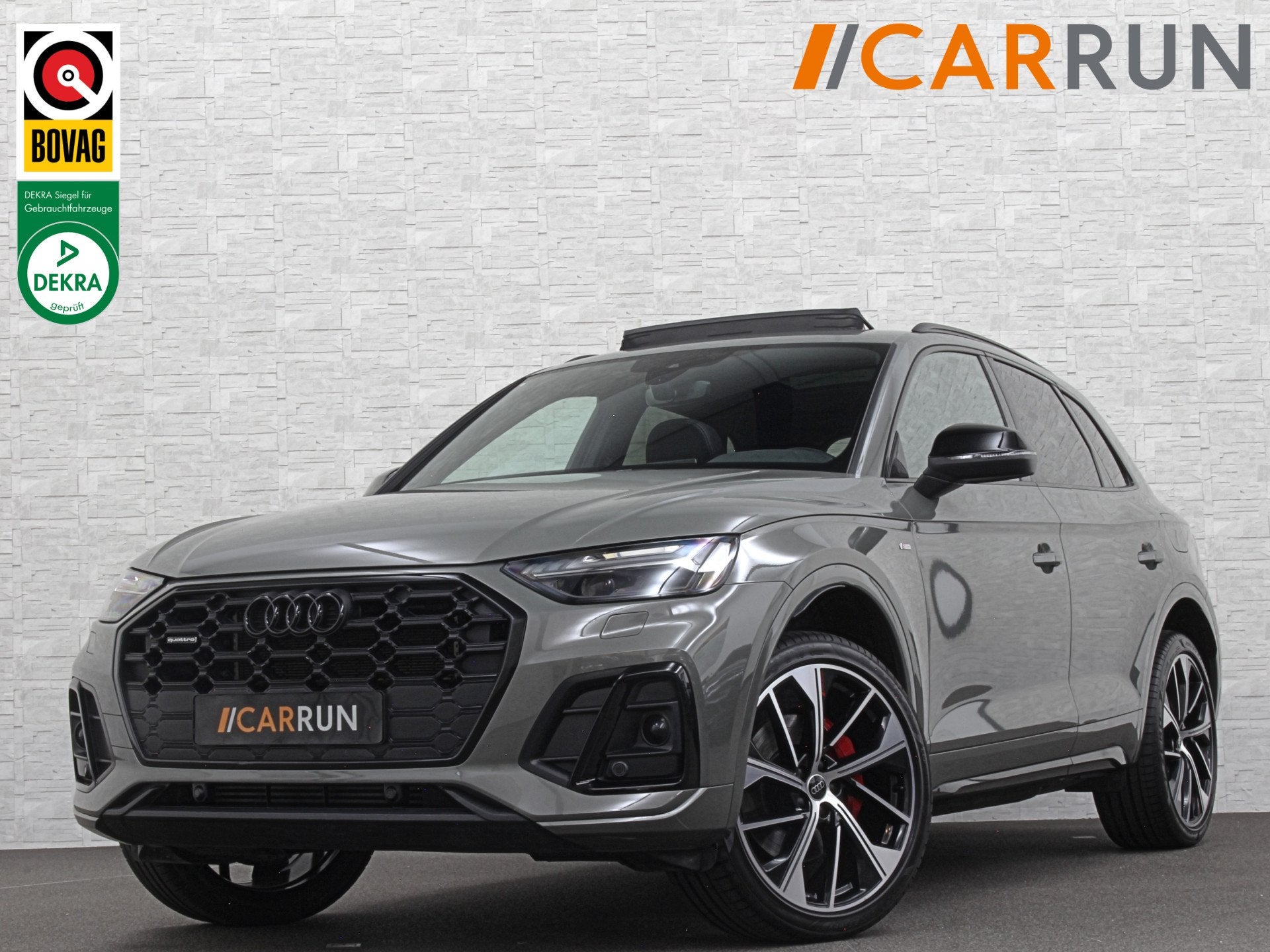Audi Q5 55 367pk Competition #RS-Leder | ACC | Panorama | La, Dealer onderhouden, Gebruikt, 4 cilinders, Bedrijf