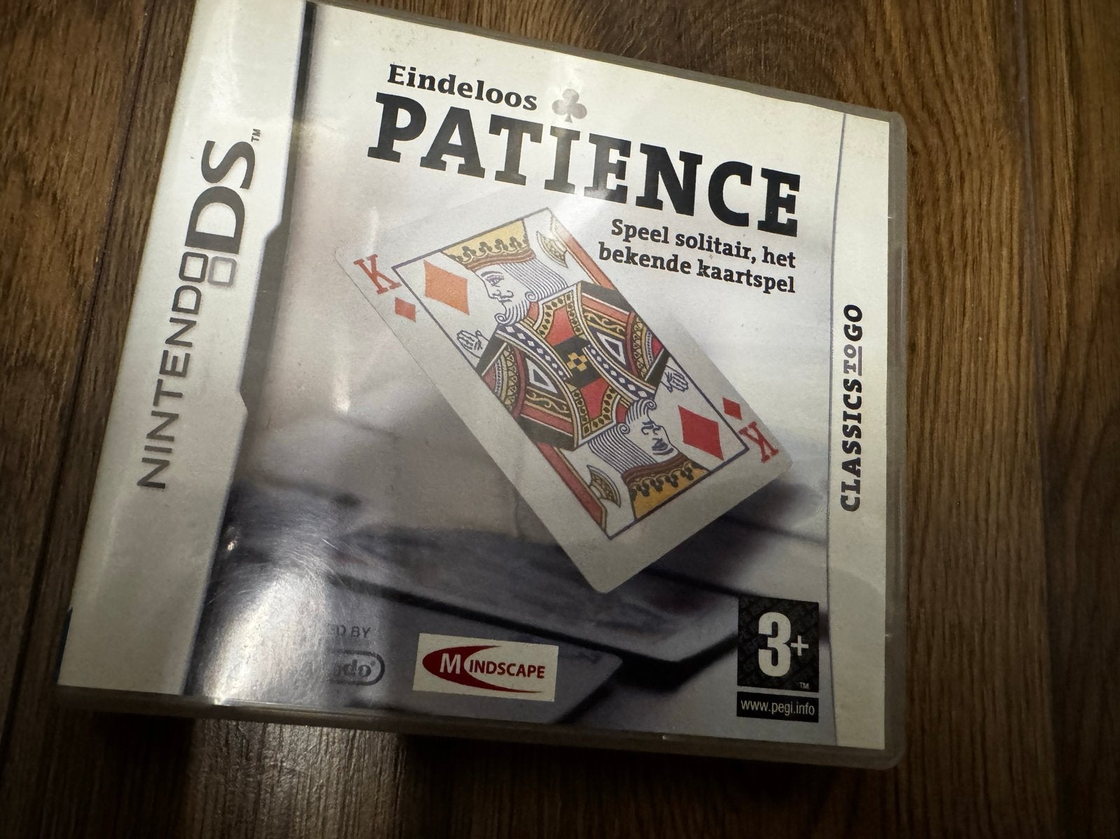 Patience - Eindeloos Solitaire Nintendo DS, Spelcomputers en Games, Puzzel en Educatief, 1 speler, Ophalen of Verzenden, Zo goed als nieuw