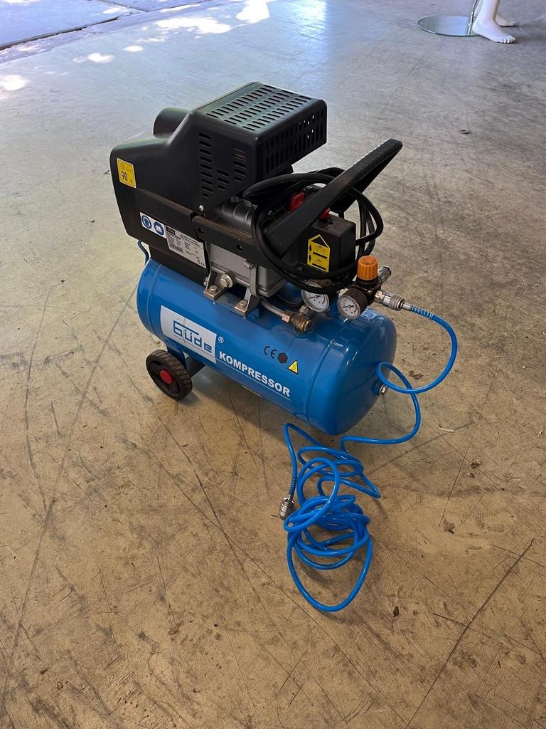 Güde Kompressor - Compact en Mobiel, Ophalen, Gebruikt, 6 tot 10 bar, Minder dan 200 liter/min