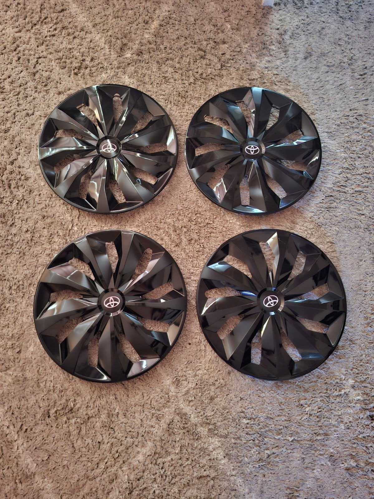 4x Toyota Naafdop 17" Z.G.A.N, Auto diversen, Wieldoppen, Ophalen of Verzenden