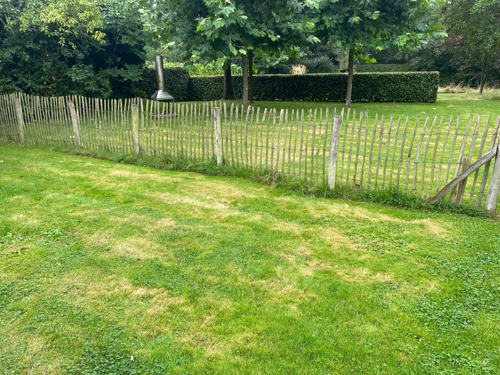 Rustiek houten schapenhek - Gebruikt maar in goede staat, Tuin en Terras, Tuinhekken en Hekwerk, Ophalen of Verzenden, Gebruikt